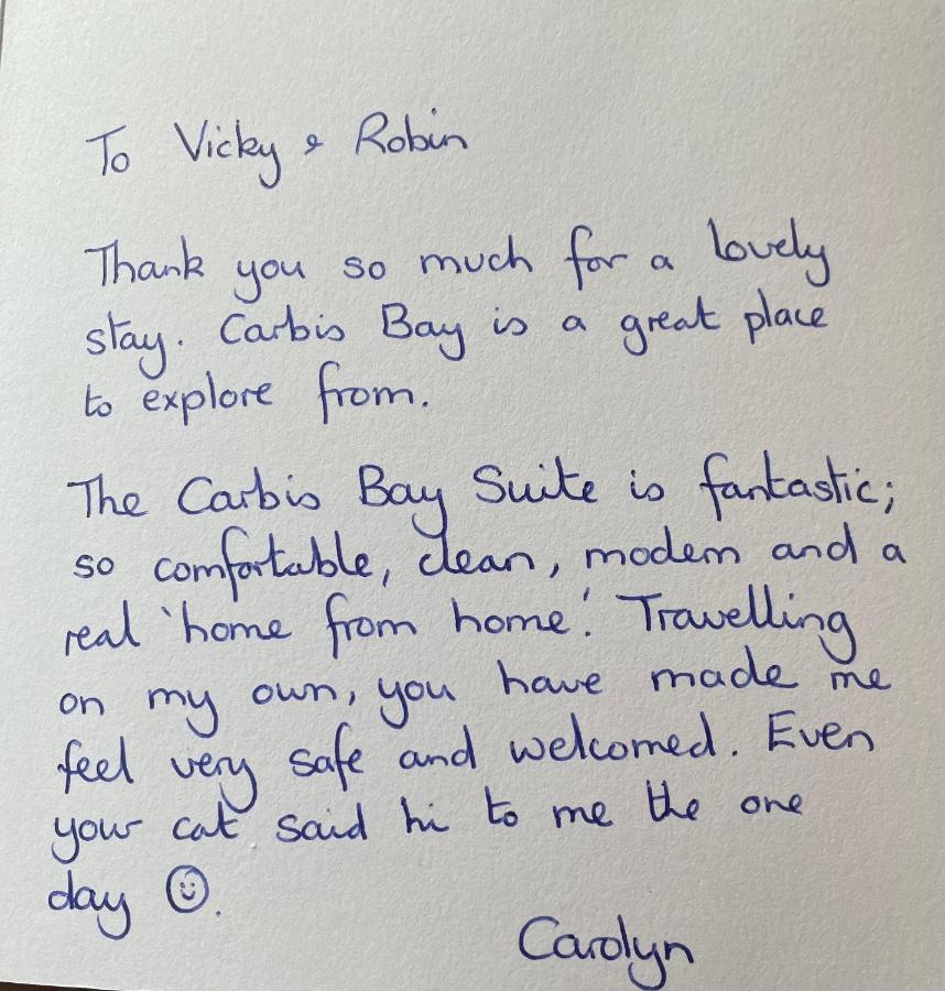 Carbis Bay Suite, Carbis Bay, St Ives, Free Parking, Near Beach Ngoại thất bức ảnh